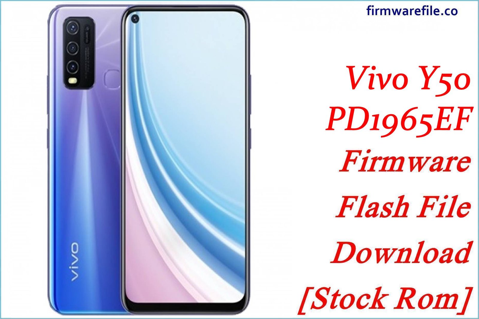 Vivo Y50 PD1965EF