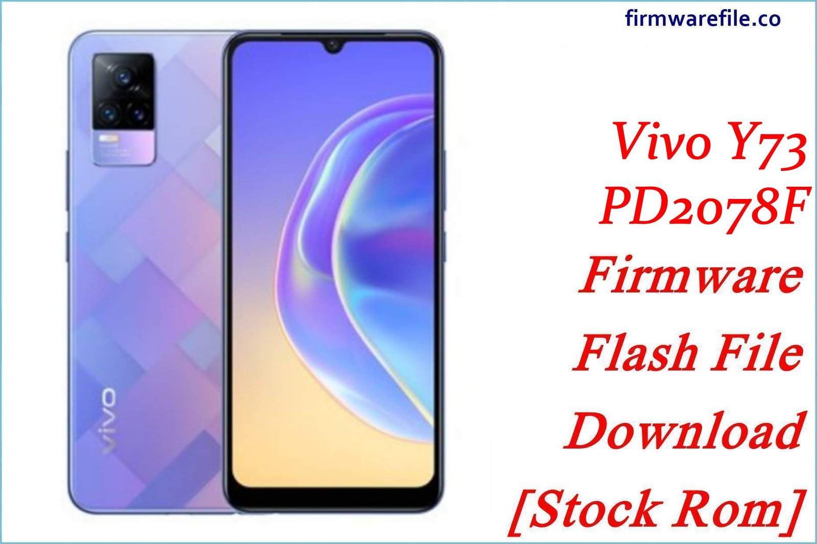 Vivo Y73 PD2078F