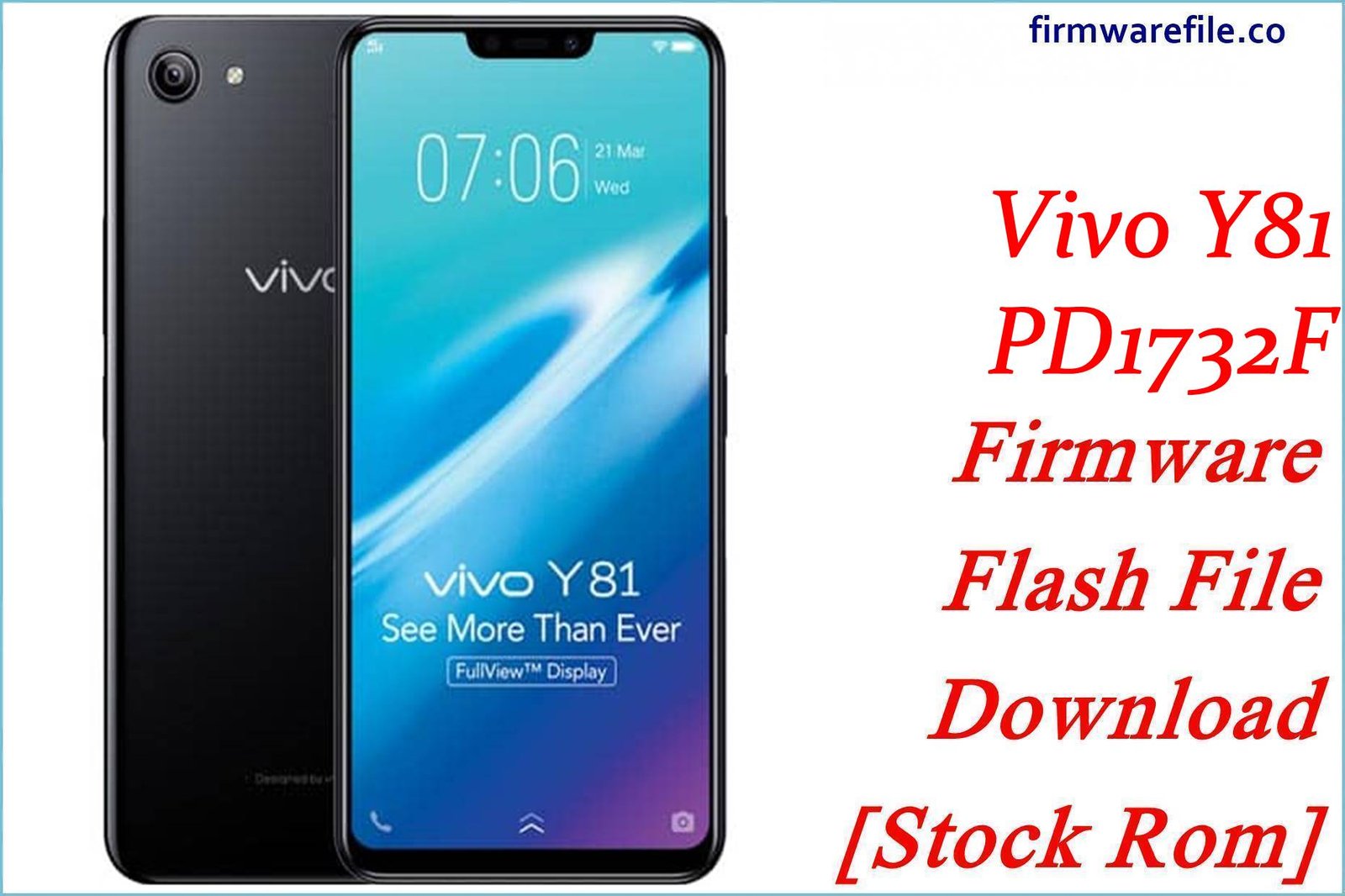 Vivo Y81 PD1732F