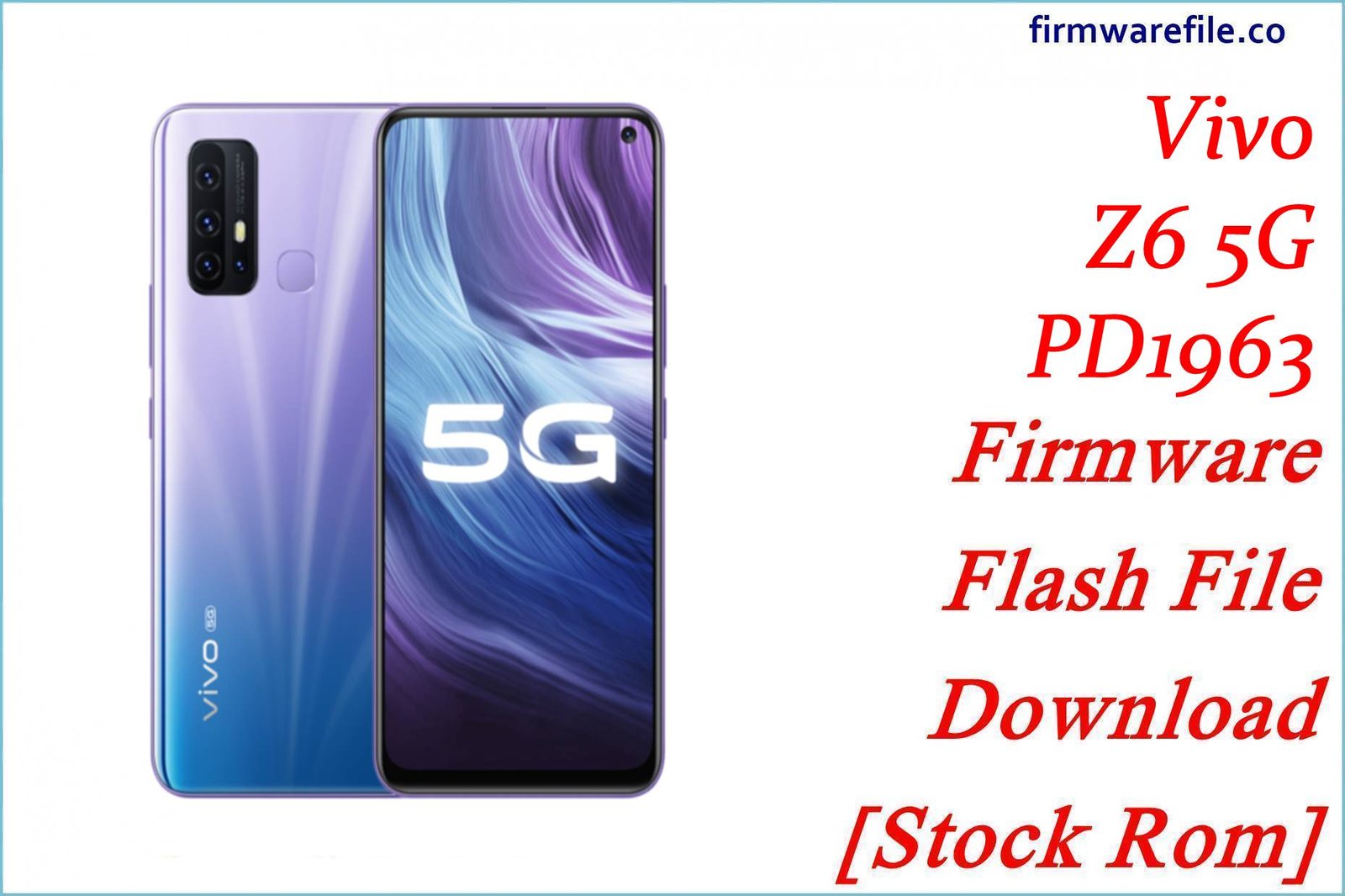 Vivo Z6 5G PD1963