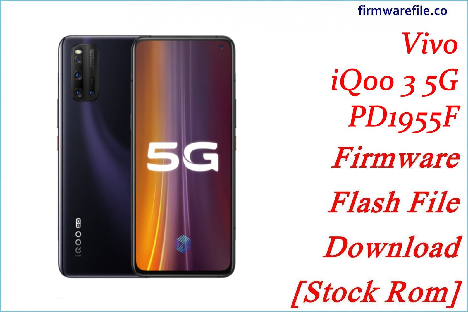 Vivo iQoo 3 5G PD1955F