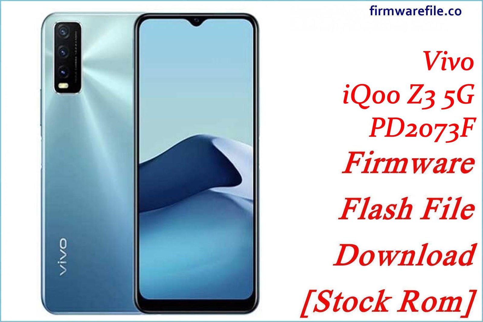 Vivo iQoo Z3 5G PD2073F