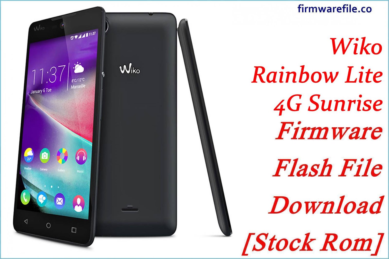 Wiko Rainbow Lite 4G Sunrise