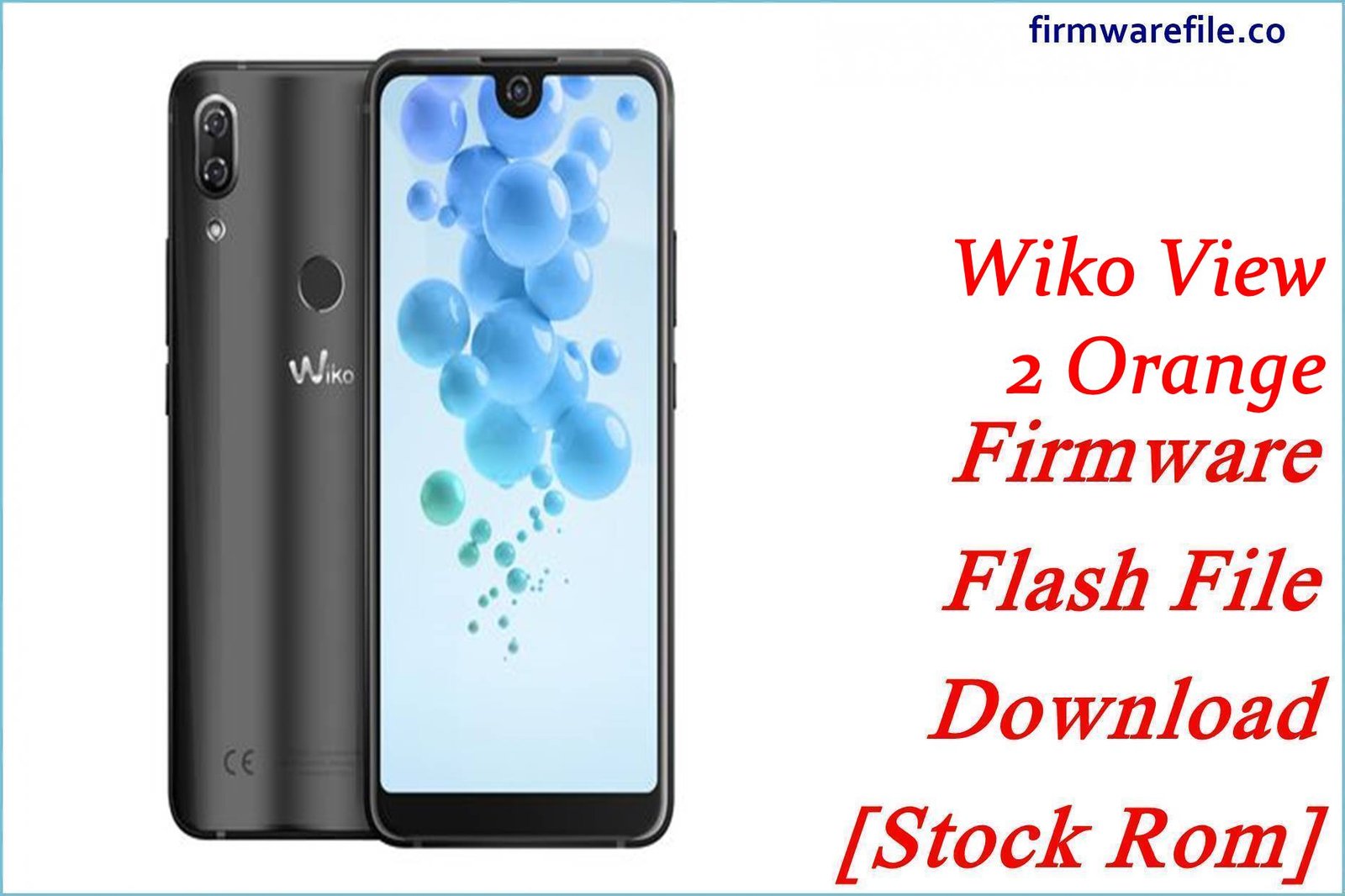 Wiko View 2 Orange