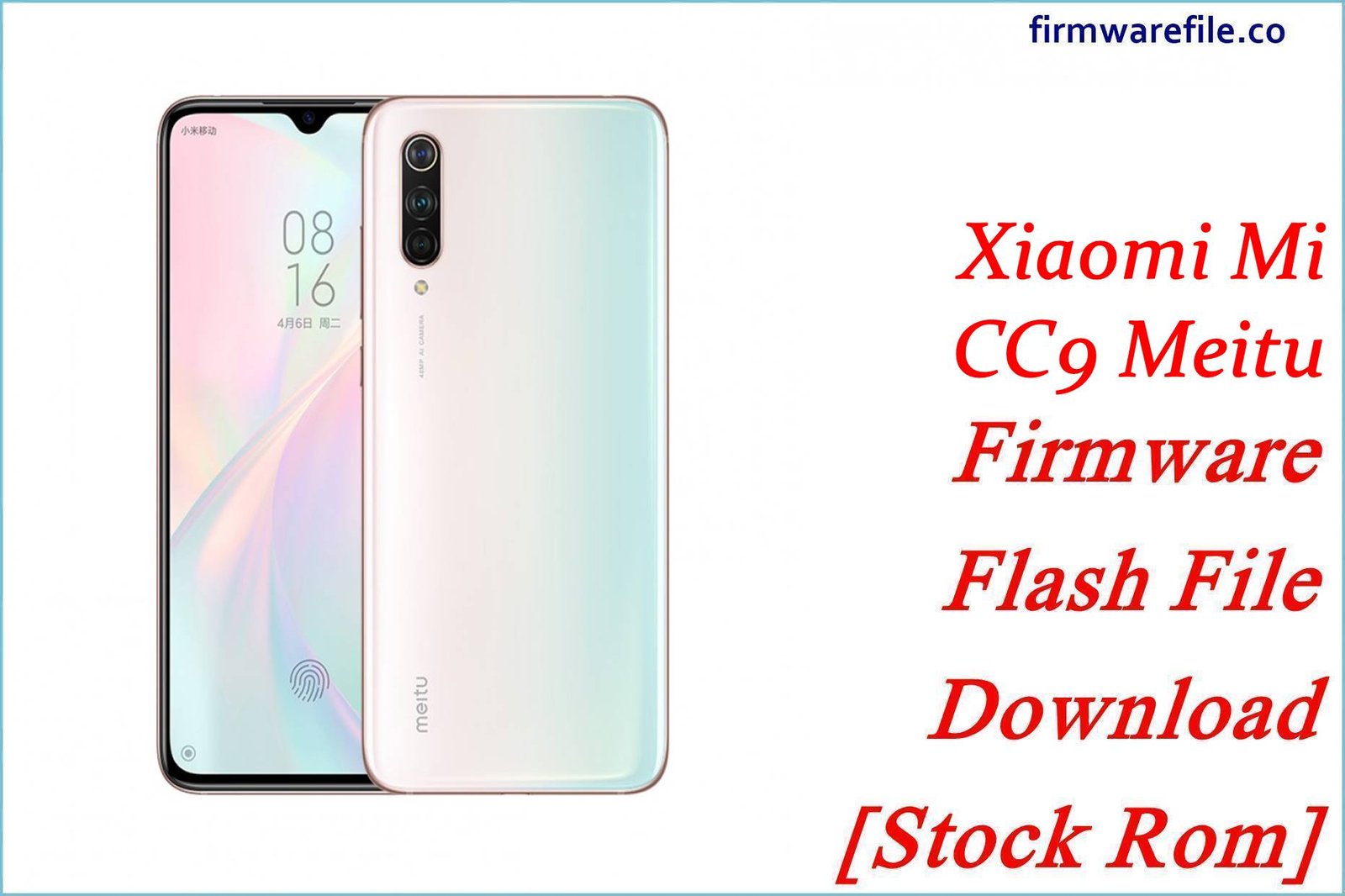 Xiaomi Mi CC9 Meitu