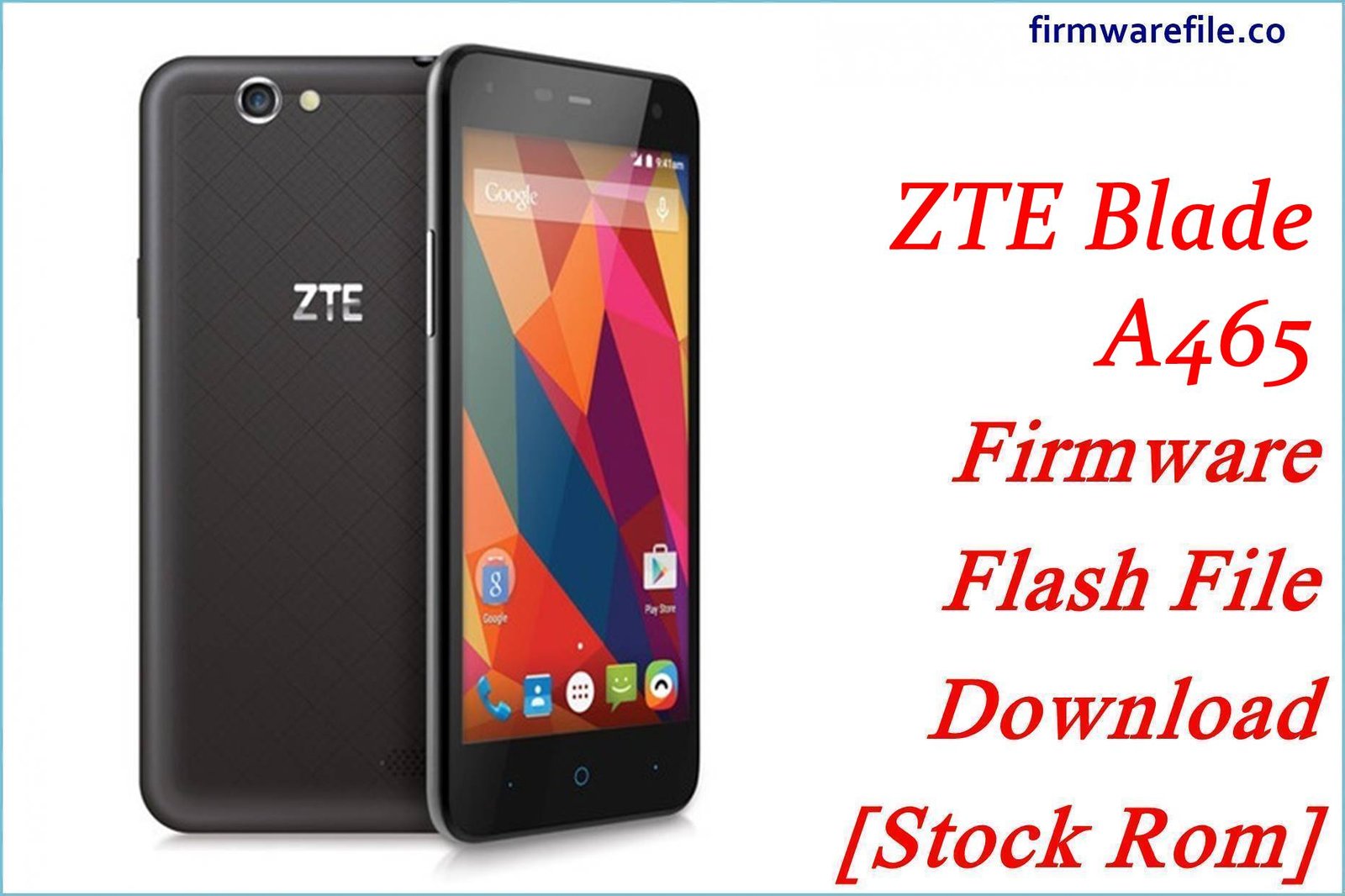 ZTE Blade A465