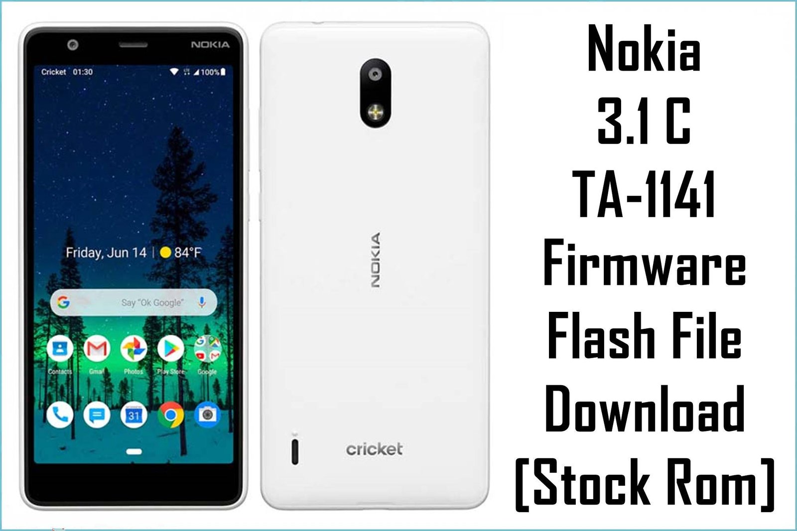Nokia 3.1 C TA-1141