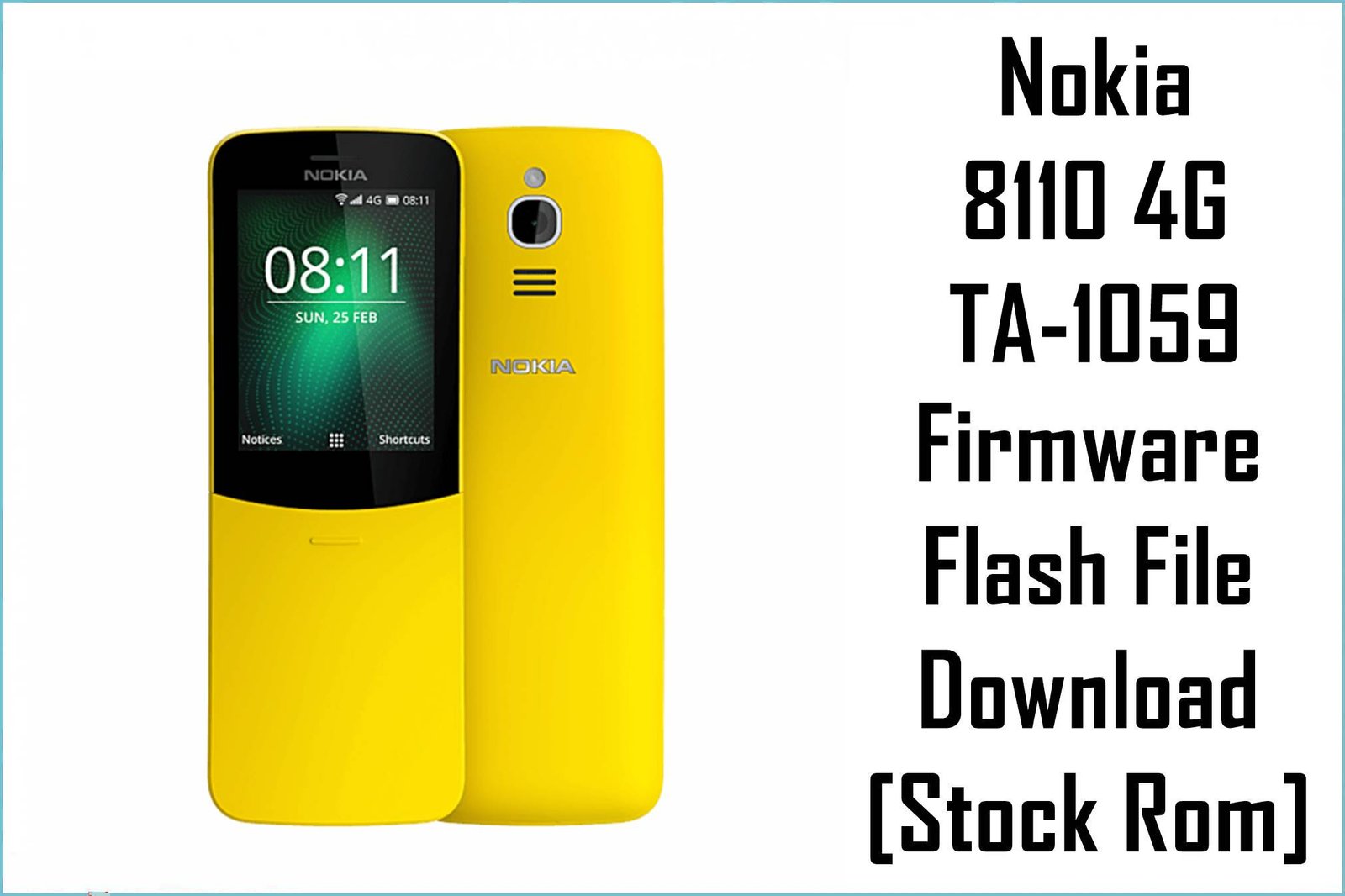 Nokia 8110 4G TA-1059