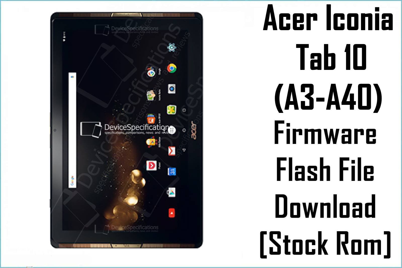 Acer Iconia Tab 10 (A3 A40)