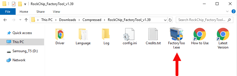 open factory tool