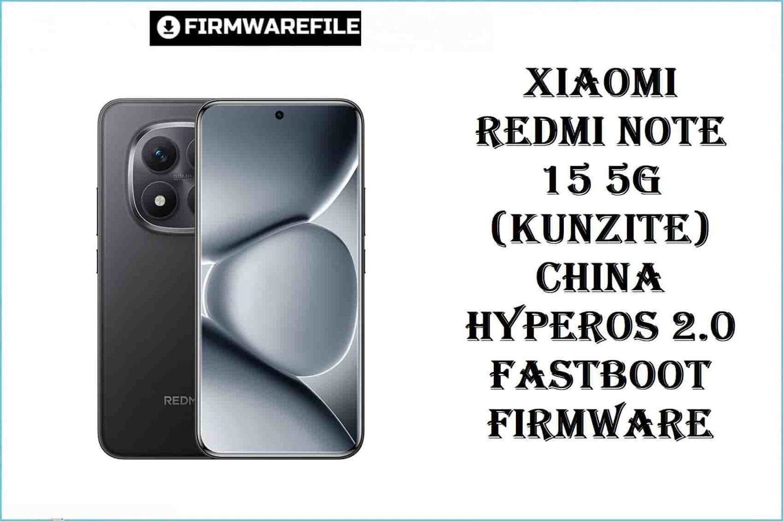 Xiaomi Redmi Note 15 5G (kunzite)