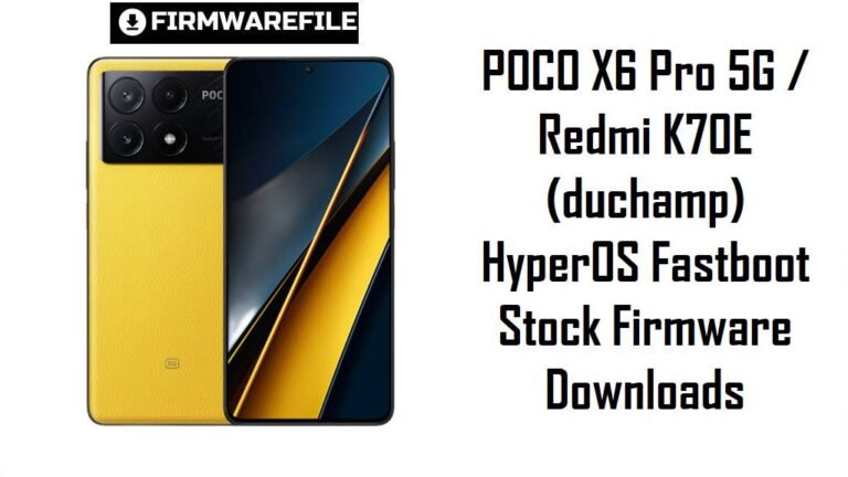POCO X6 Pro 5G & Redmi K70E (duchamp)