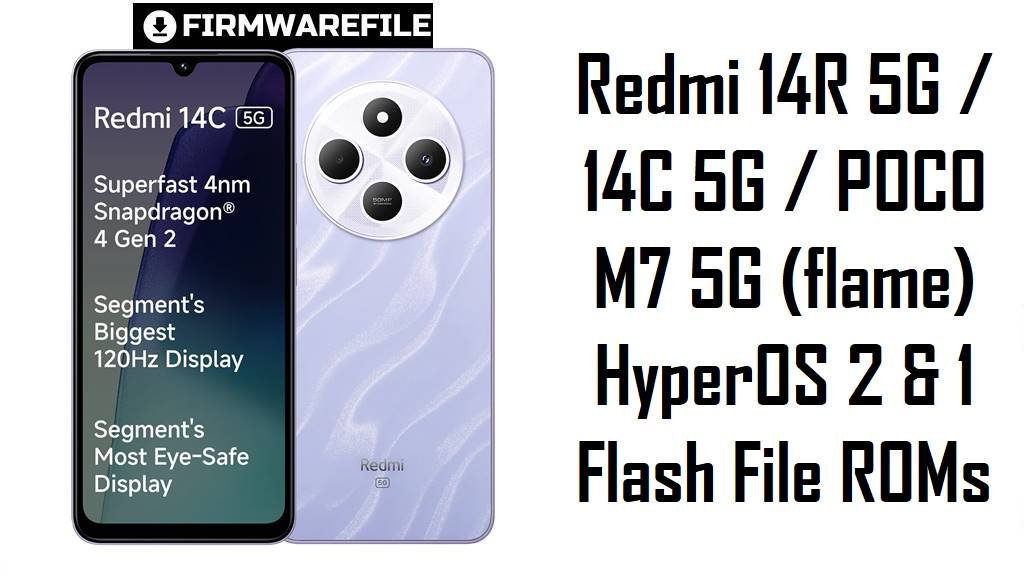 Redmi 14C 5G & Redmi 14R 5G & POCO M7 5G (flame)