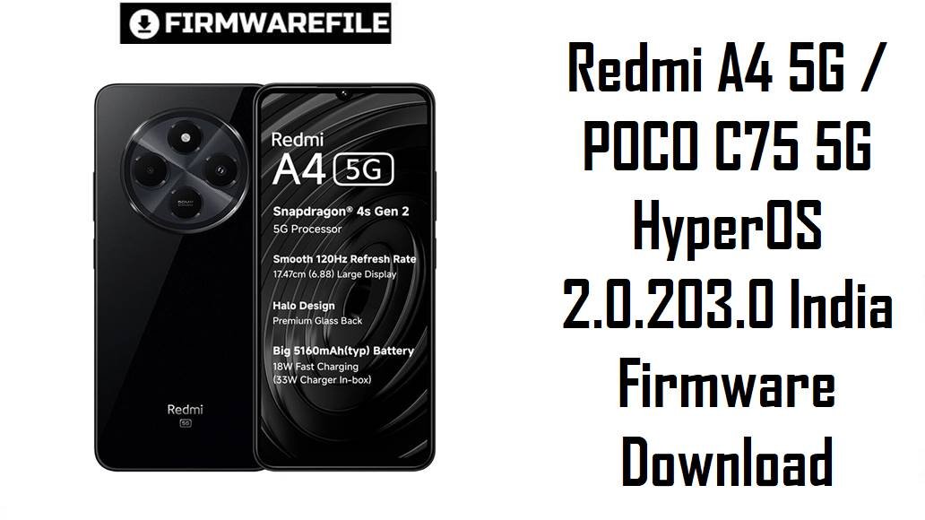 Redmi A4 5G & POCO C75 5G