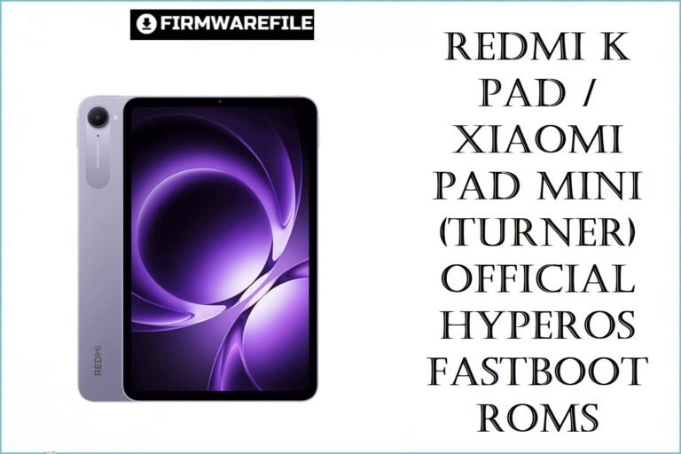 Redmi K Pad / Xiaomi Pad Mini (turner) Official HyperOS Fastboot ROMs