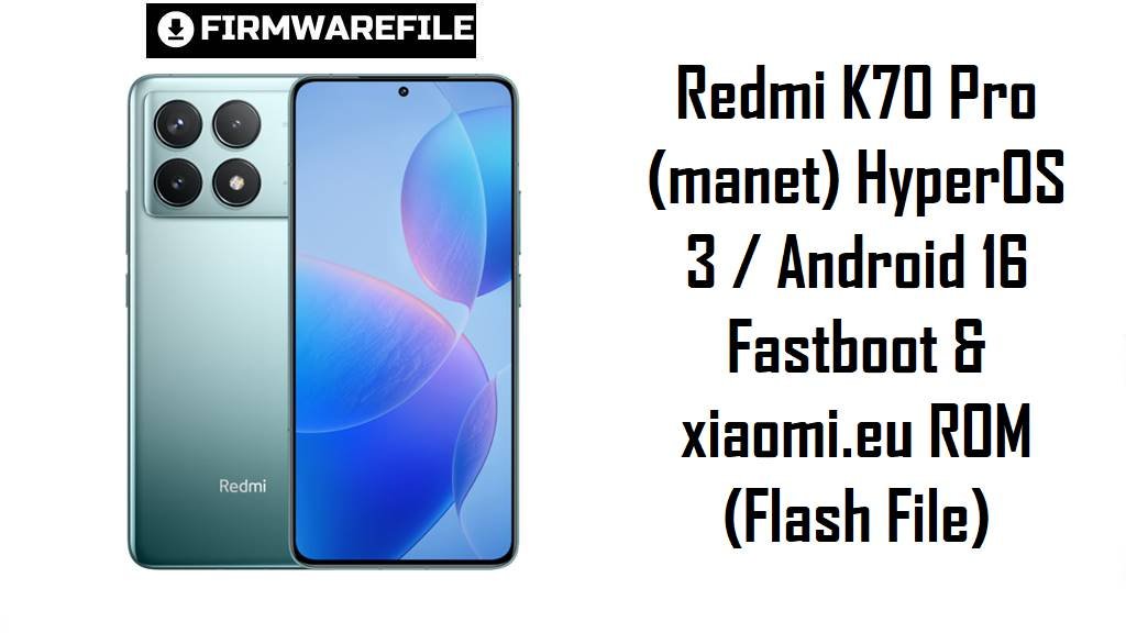 Redmi K70 Pro (manet)