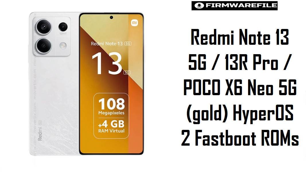 Redmi Note 13 5G & 13R Pro & POCO X6 Neo 5G (gold)