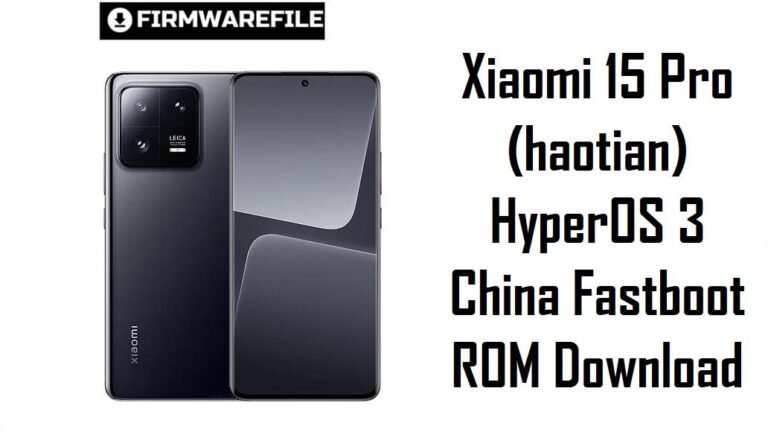Xiaomi 15 Pro (haotian)