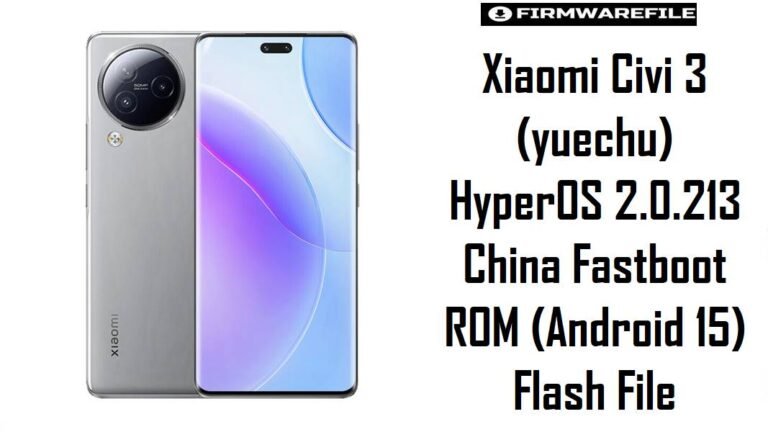 Xiaomi Civi 3 (yuechu)