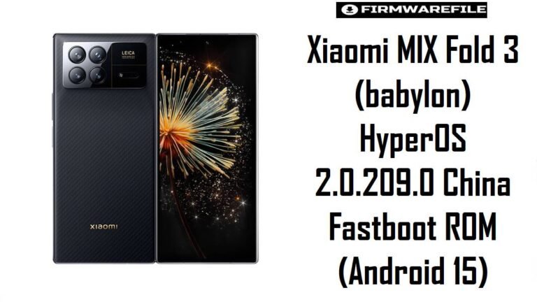 Xiaomi MIX Fold 3 (babylon)