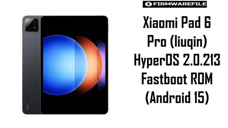 Xiaomi Pad 6 Pro (liuqin)